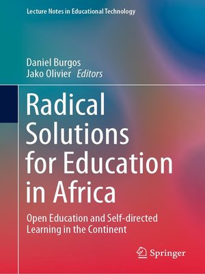 cover image of Radical Solutions for Education in Africa